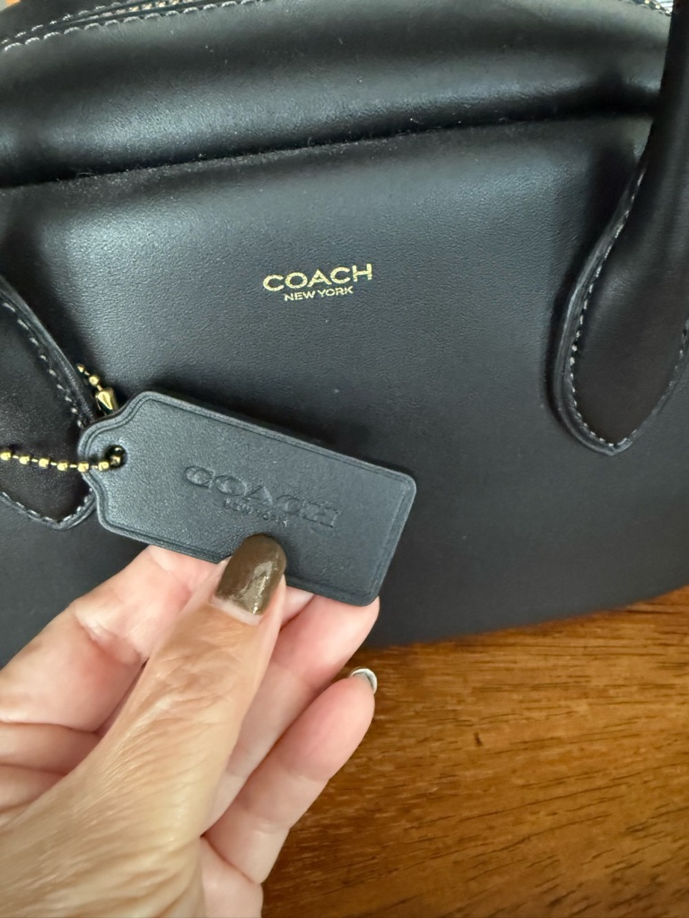 COACH Borough Bowling Bag - Picture 2 of 10